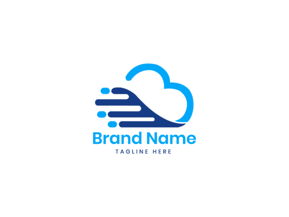 Cloud Logo Design Vector Template: A Modern Brand Asset