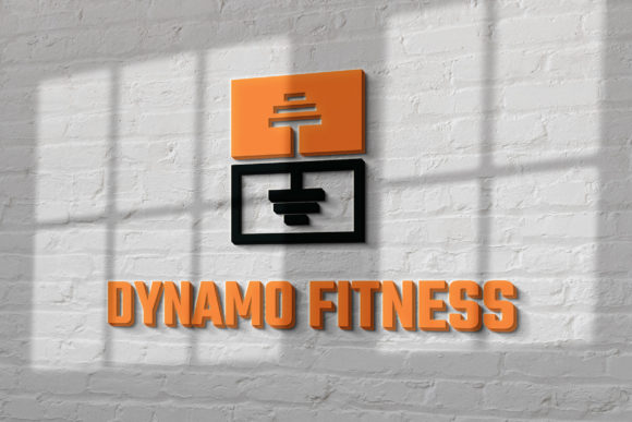 Craft a Strong Brand Identity with This Gym Fitness Logo Template