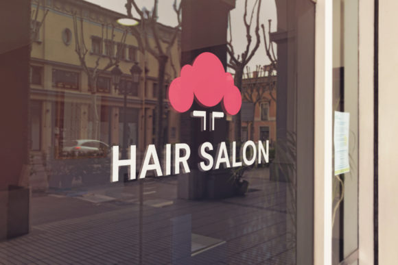 Girl Hair Logo Template: A Modern Vector Logo for Creative Brands