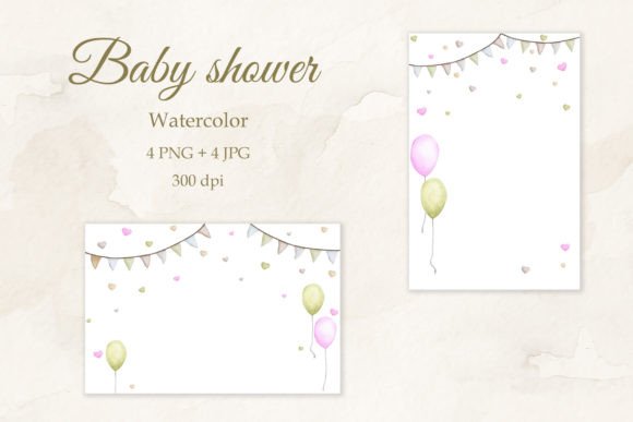 Whimsical Air Balloon Designs for Children's Party Invitations